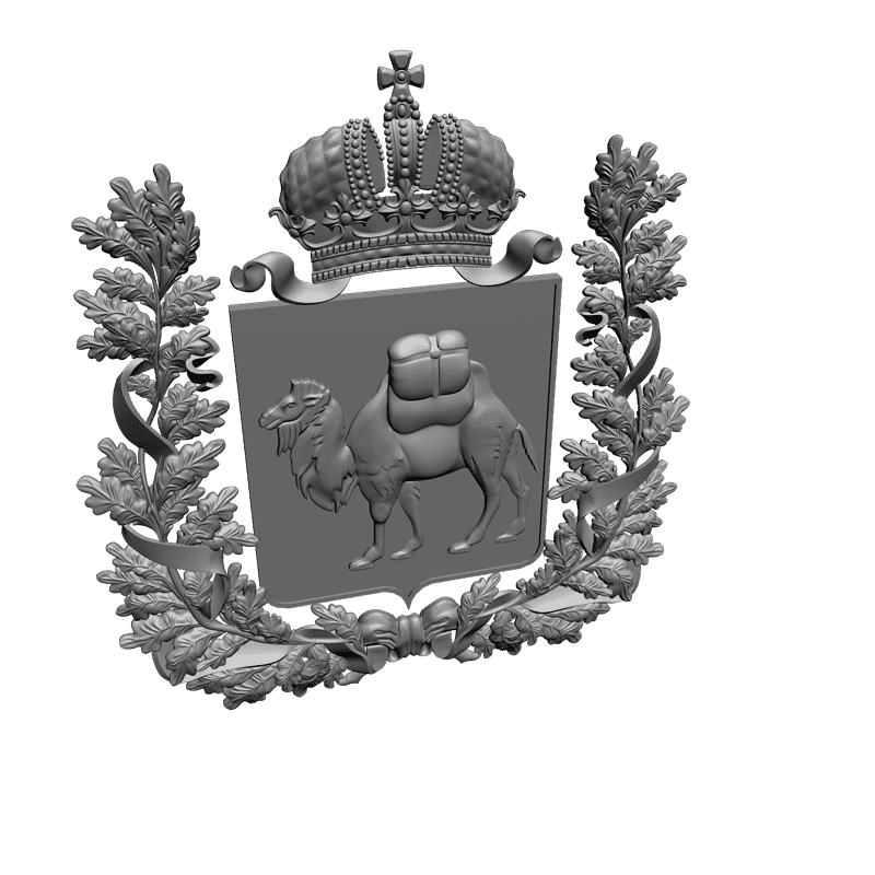 картинка Герб Челябинска RG1-015 3D-STL.COM