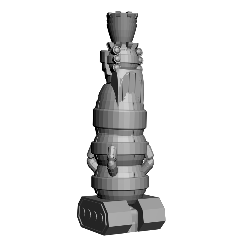 картинка Шахматы Роботы PI3-130 3D-STL.COM