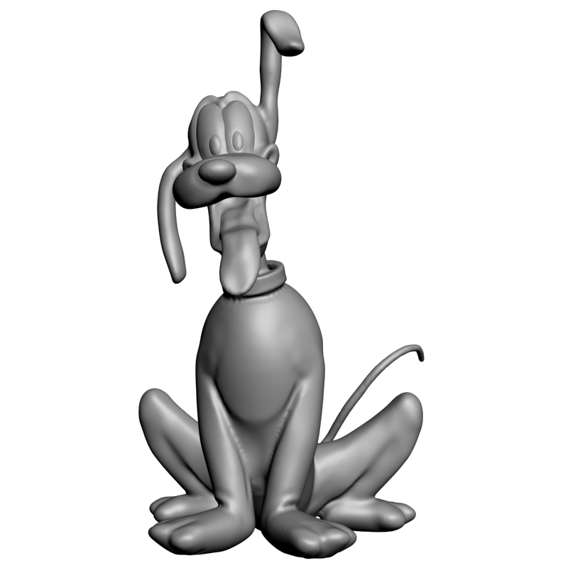картинка Собака из мультфильма PI1-242 3D-STL.COM