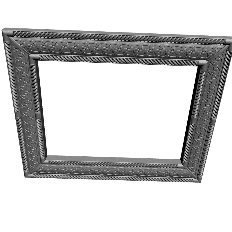 картинка Рамка для картины или зеркала D14-088 3D-STL.COM