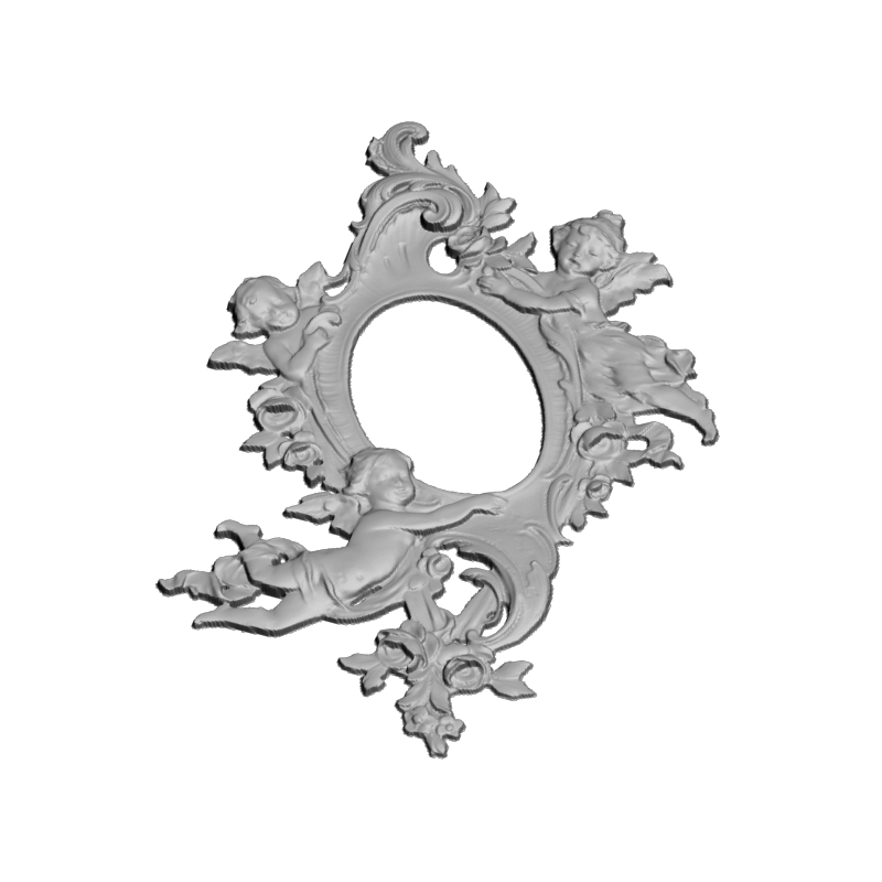 картинка Рамка резная D14-633 3D-STL.COM