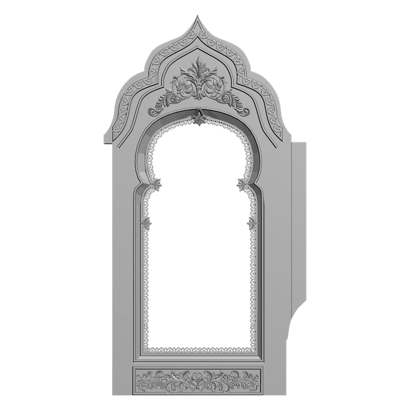 картинка Набор. 24 Детали иконостаса V2-013 3D-STL.COM