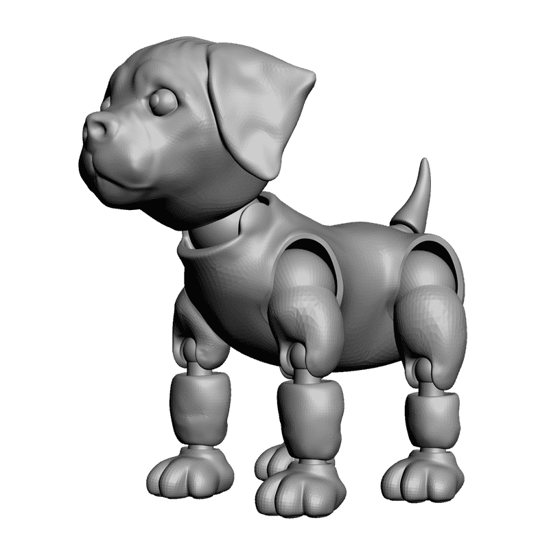 картинка Пудель PI1-097 3D-STL.COM