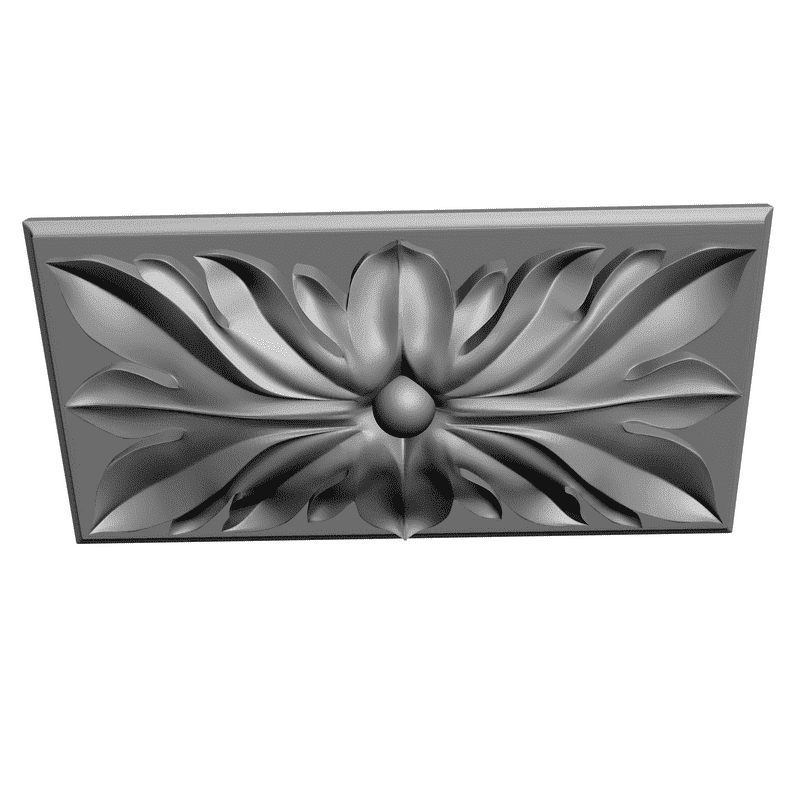 картинка Розетка резная D16-002 3D-STL.COM