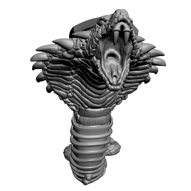 картинка Змея F2-031 3D-STL.COM