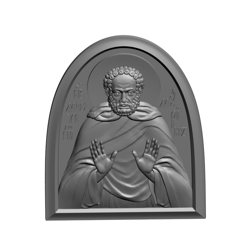 картинка Святой Моисей Мурин V3-433 3D-STL.COM