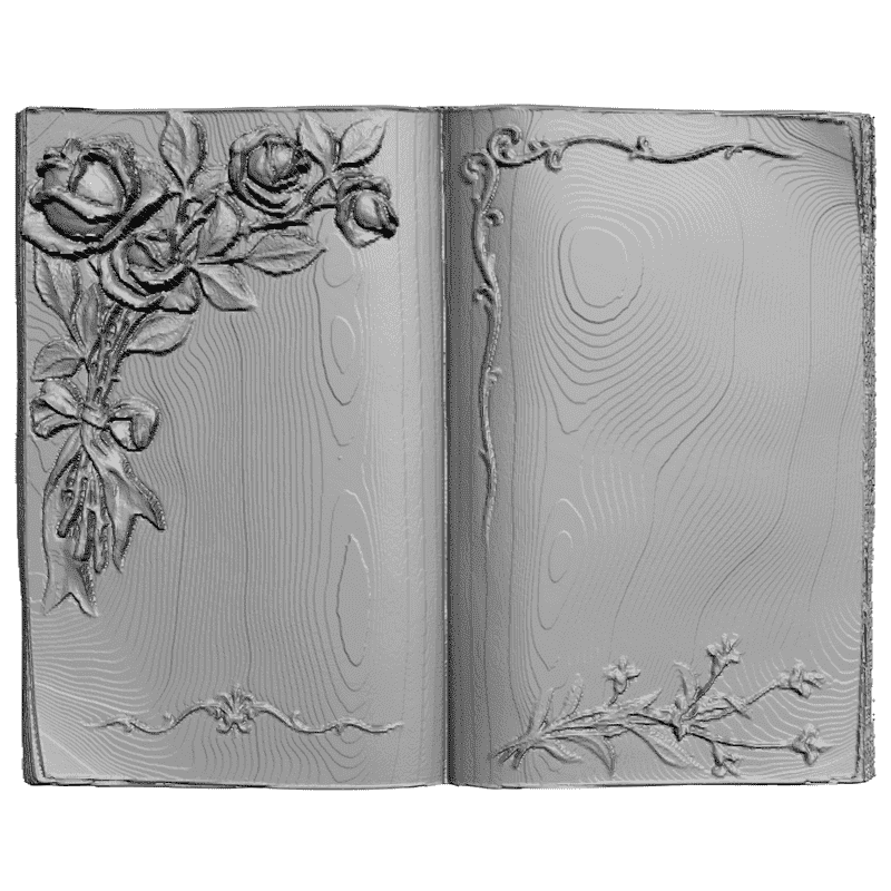 картинка Книга P4-001 3D-STL.COM