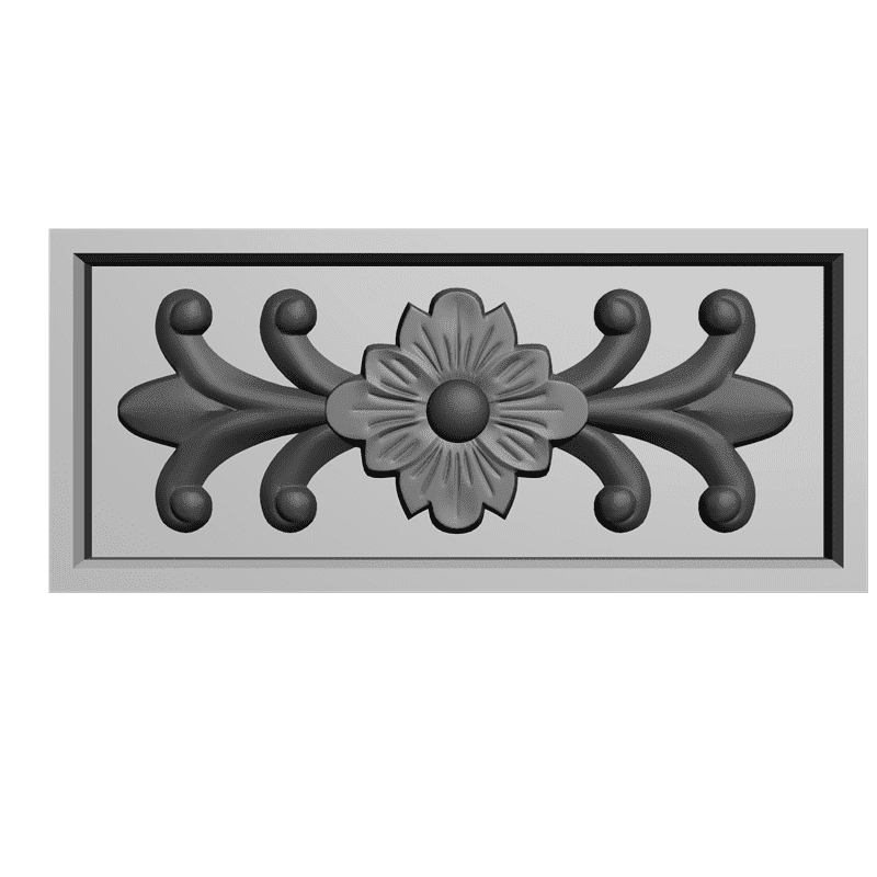 картинка Накладка декоративная D10-211 3D-STL.COM