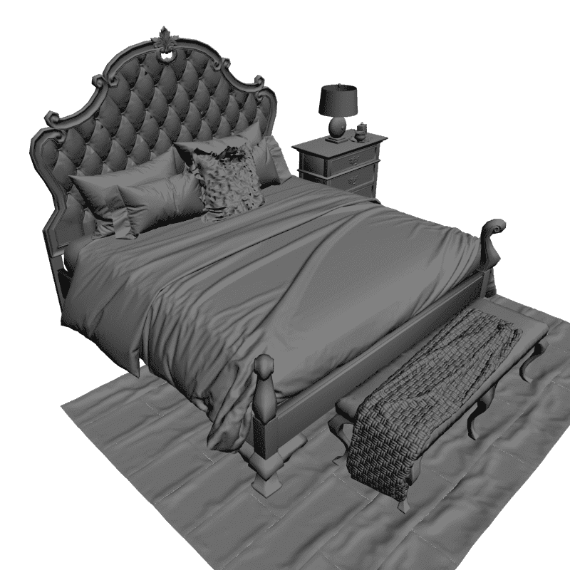 картинка Спальня M4-084 3D-STL.COM