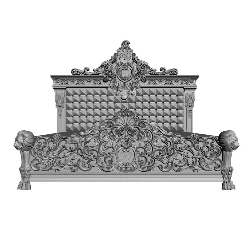 картинка Кровать M4-070 3D-STL.COM