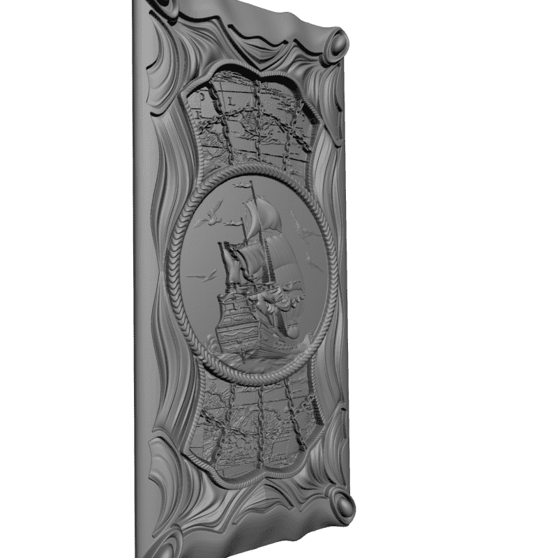 картинка Нарды. Корабль PI2-076 3D-STL.COM