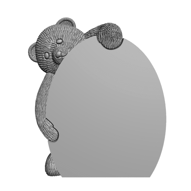 картинка Мишка P4-107  3D-STL.COM