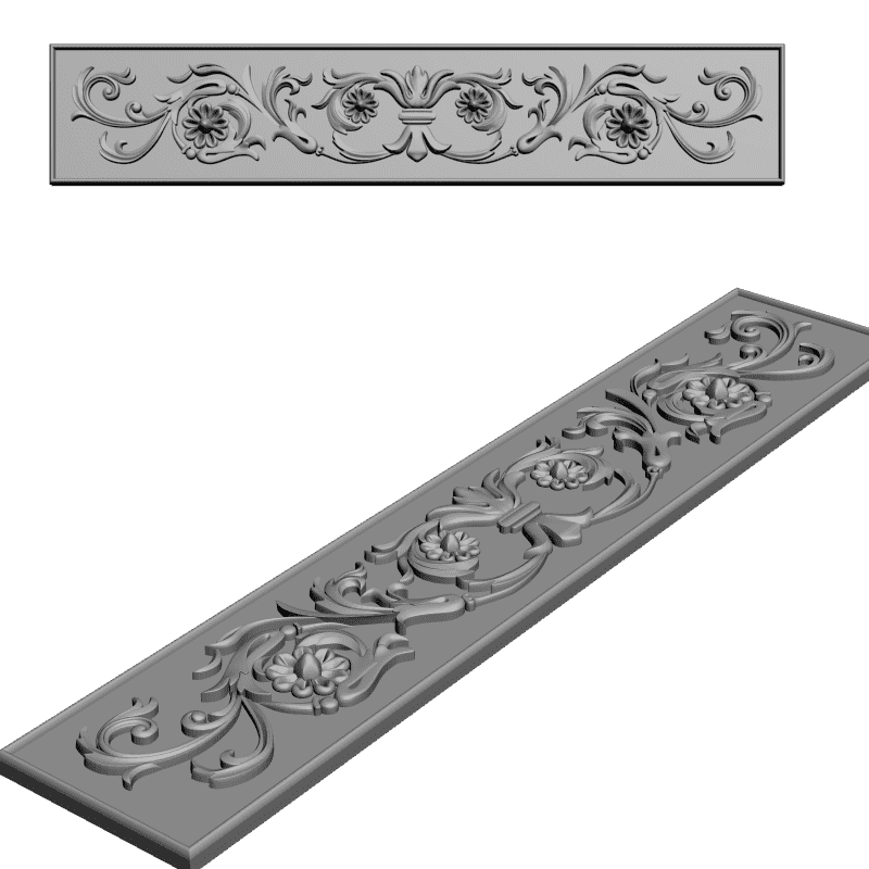 картинка Панель резная D11-120 3D-STL.COM