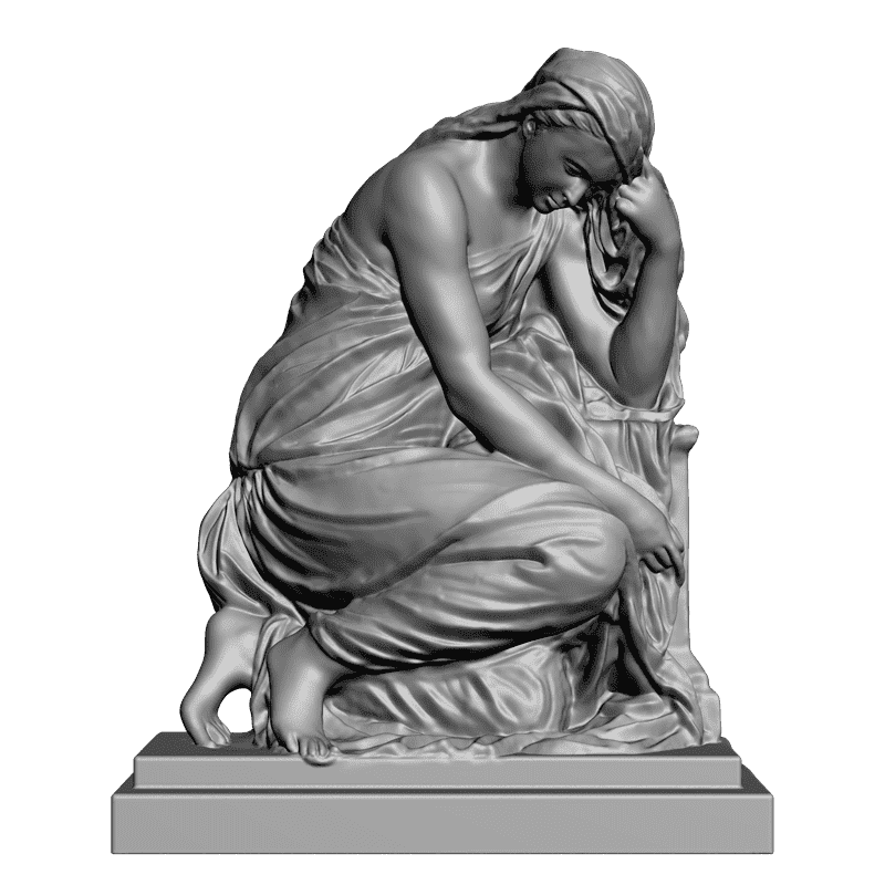 картинка Девушка L1-061 3D-STL.COM