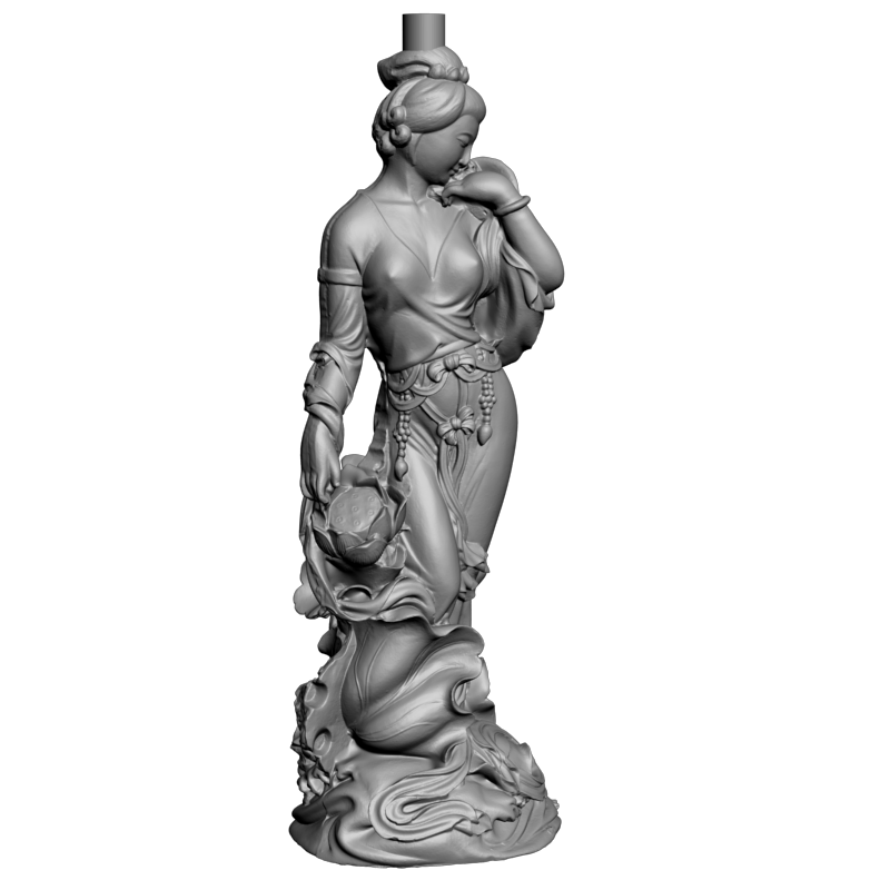 картинка Азиатская девушка L3-170 3D-STL.COM