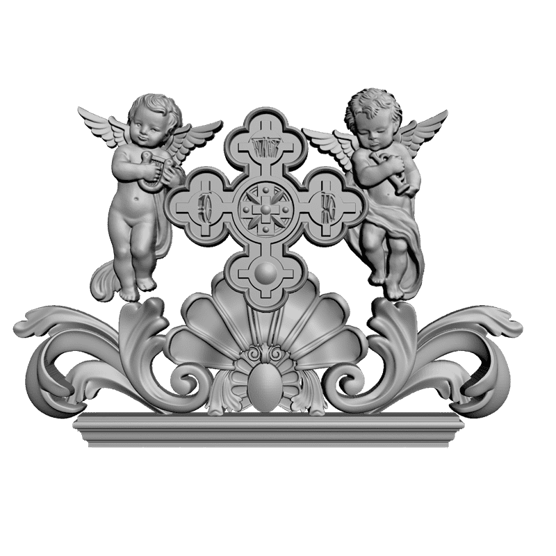 картинка Ангелочки V1-023 3D-STL.COM