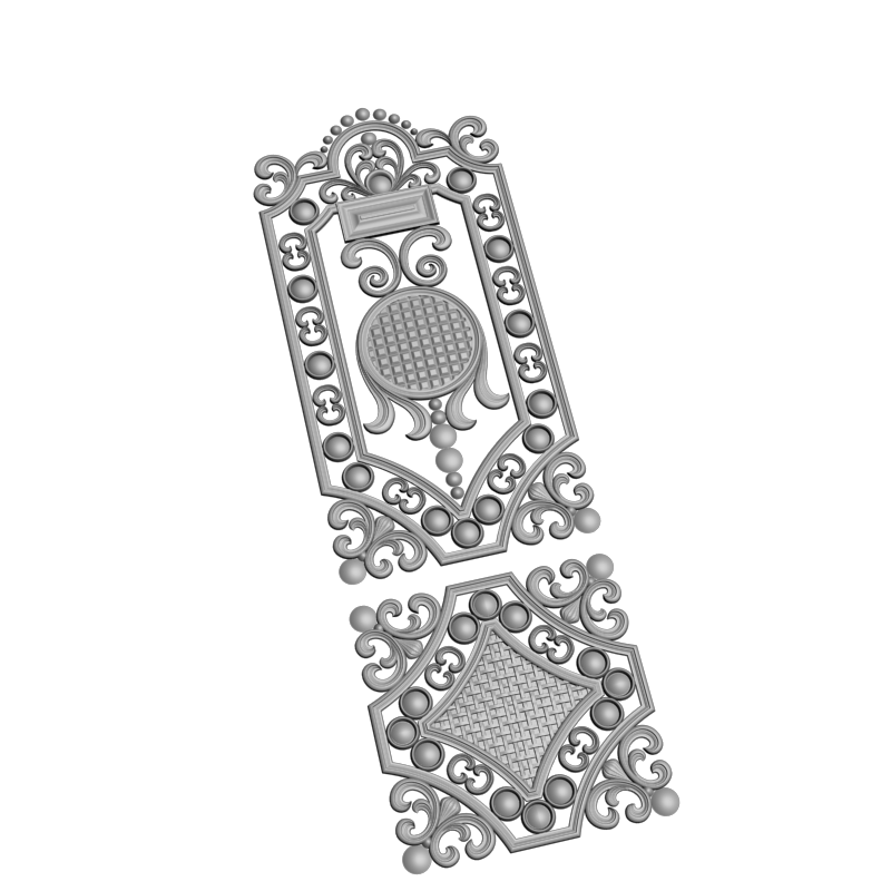 картинка Накладка на двери H3-095 3D-STL.COM