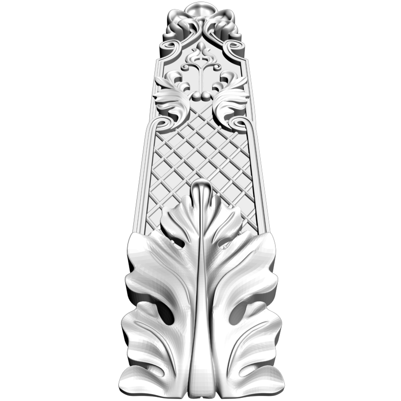 картинка Накладка резная D10-277 3D-STL.COM