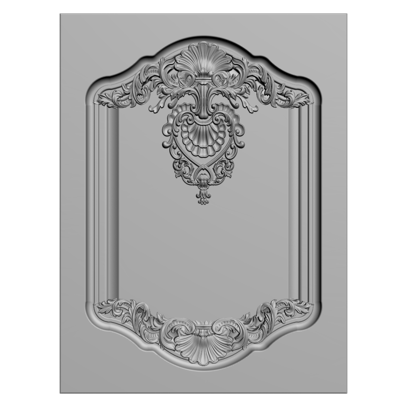 картинка Фасад мебельный M10-024 3D-STL.COM