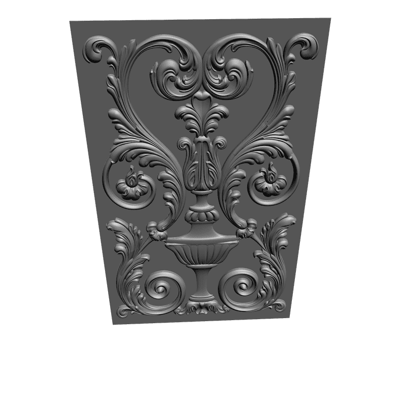 картинка Панель резная D11-059 3D-STL.COM