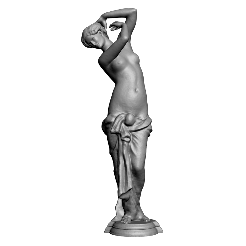картинка Голая Девушка-Купание L3-204 3D-STL.COM