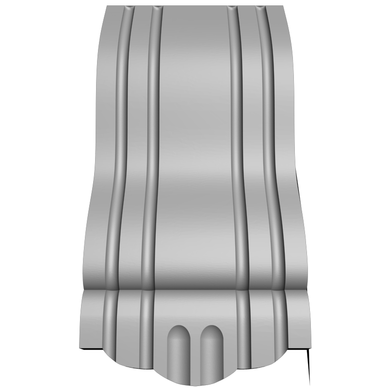 картинка Кронштейн резной D9-192 3D-STL.COM