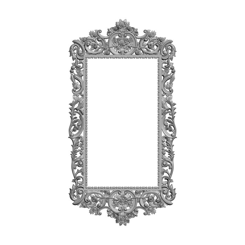 картинка Рама резная D14-484 3D-STL.COM