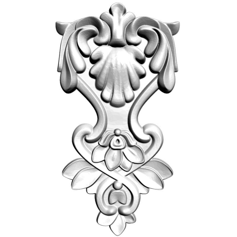 картинка Накладка резная D10-270 3D-STL.COM