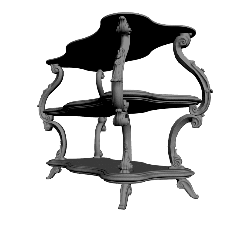 картинка Стол резной M8-086 3D-STL.COM