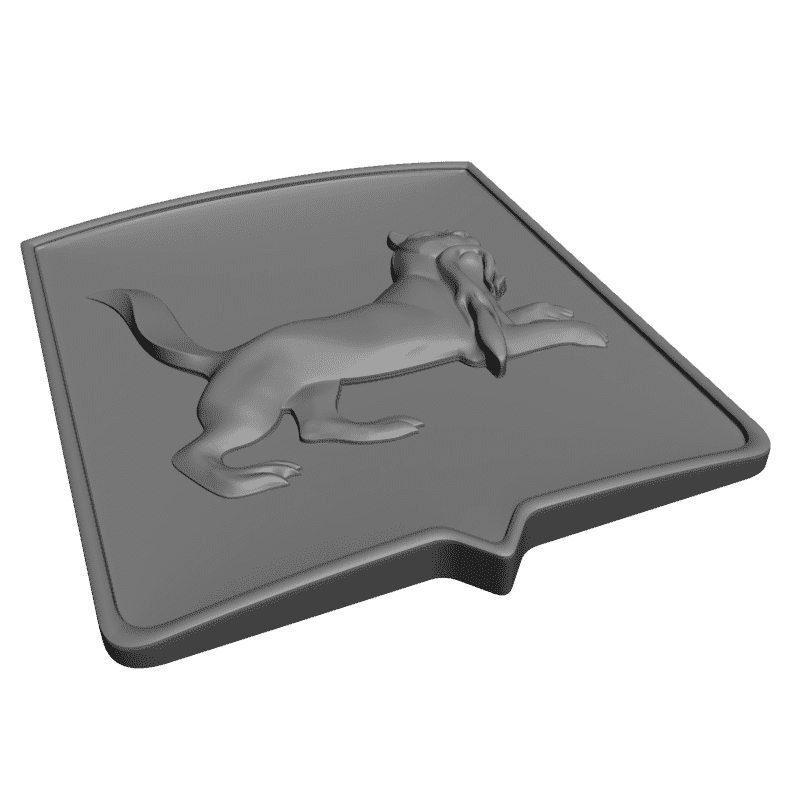 картинка Герб Иркутска RG1-055 3D-STL.COM