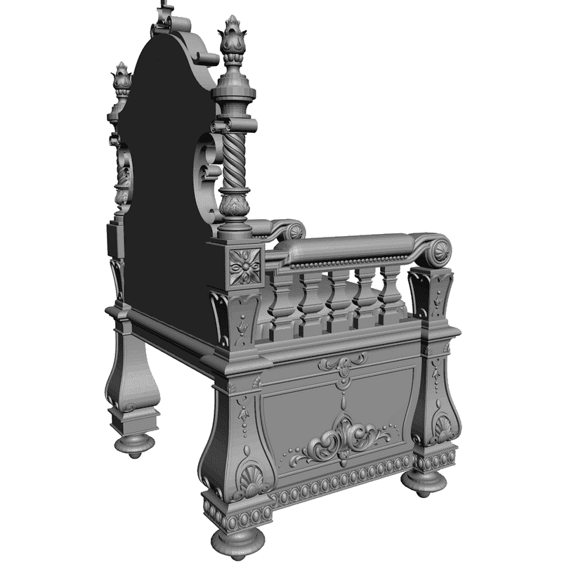 картинка Кресло M3-002 3D-STL.COM