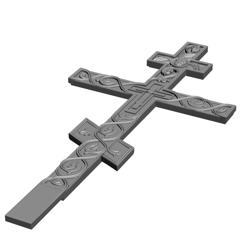 картинка Крест V5-019 3D-STL.COM