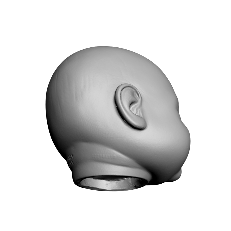 картинка Пупсик Голова PI1-363 3D-STL.COM