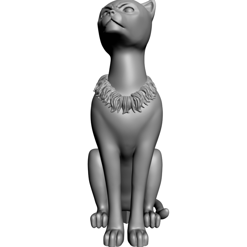 картинка Кошка F1-271 3D-STL.COM