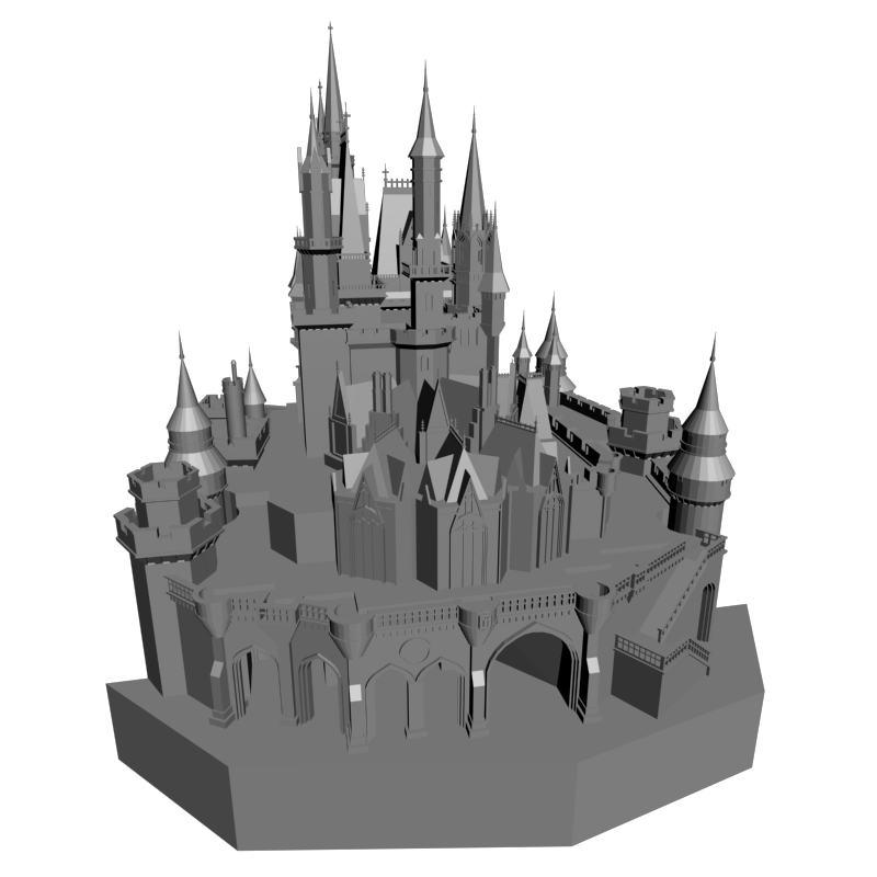картинка Замок H1-032 3D-STL.COM
