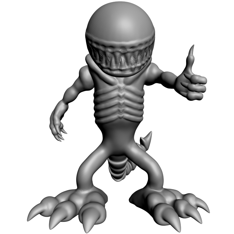 картинка Alien PI1-384 3D-STL.COM