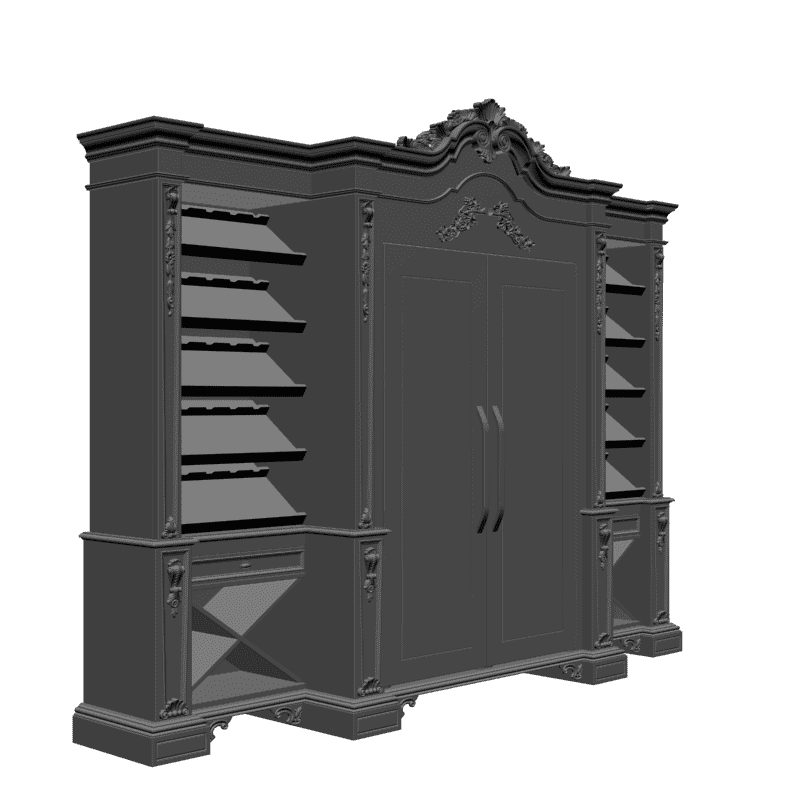 картинка Шкаф M11-009 3D-STL.COM