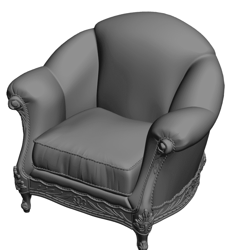 картинка Кресло M3-108 3D-STL.COM