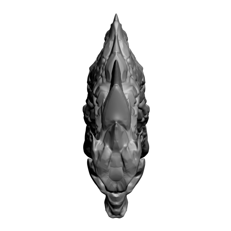 картинка Хук пуджа из игры дота2 в виде дракона PI1-581 3D-STL.COM