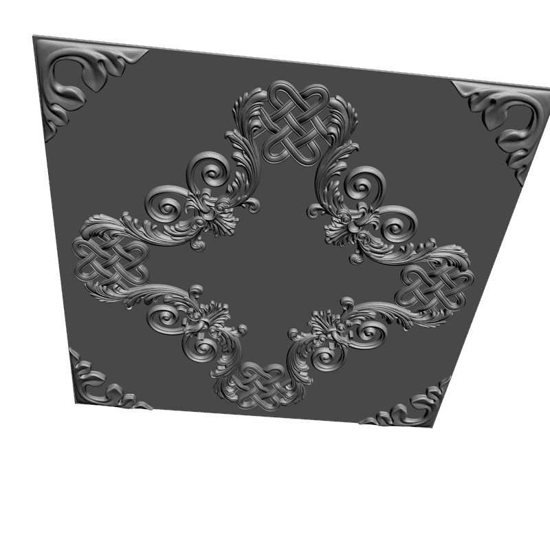 картинка Панель резная D11-091 3D-STL.COM