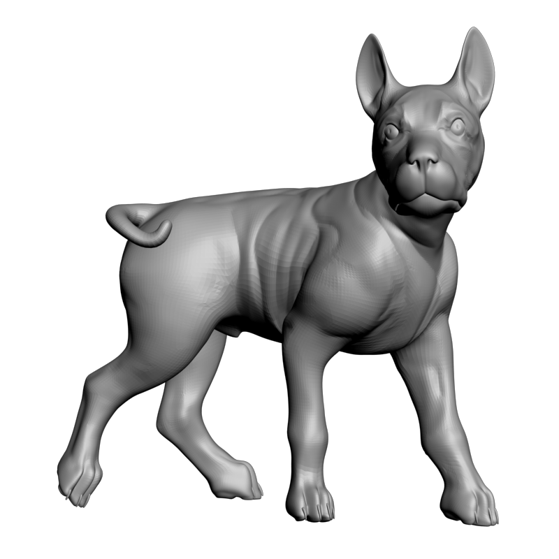 картинка Бульдог F1-188 3D-STL.COM