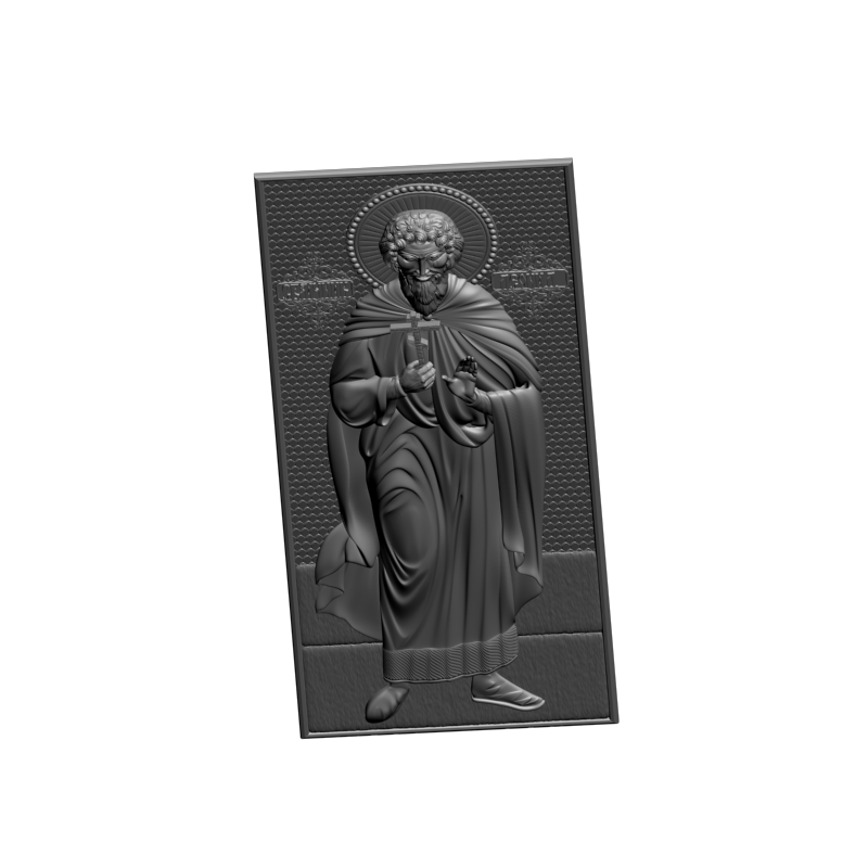 картинка Святой Леонид V3-419 3D-STL.COM