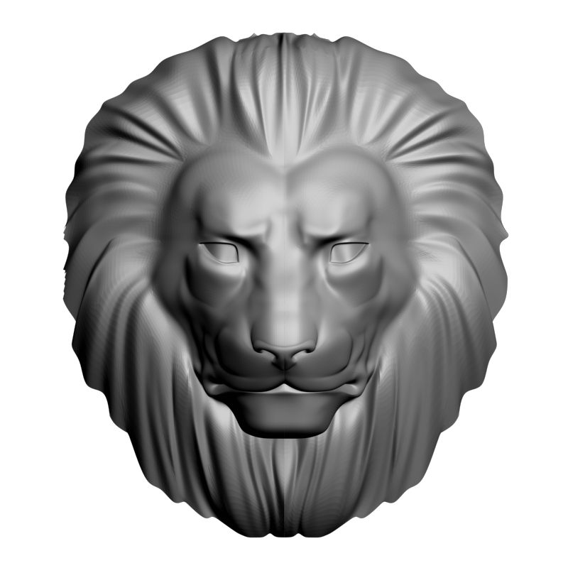 картинка Лев F1-307 3D-STL.COM