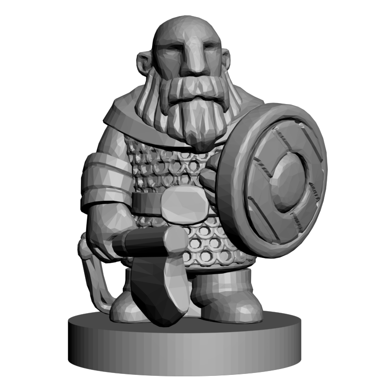 картинка Воин PI1-288 3D-STL.COM