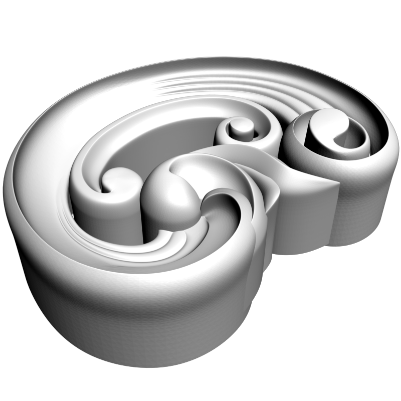 картинка Накладка резная D10-310 3D-STL.COM