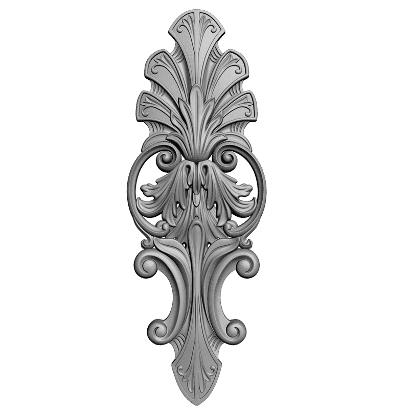 картинка Накладка резная D10-092 3D-STL.COM
