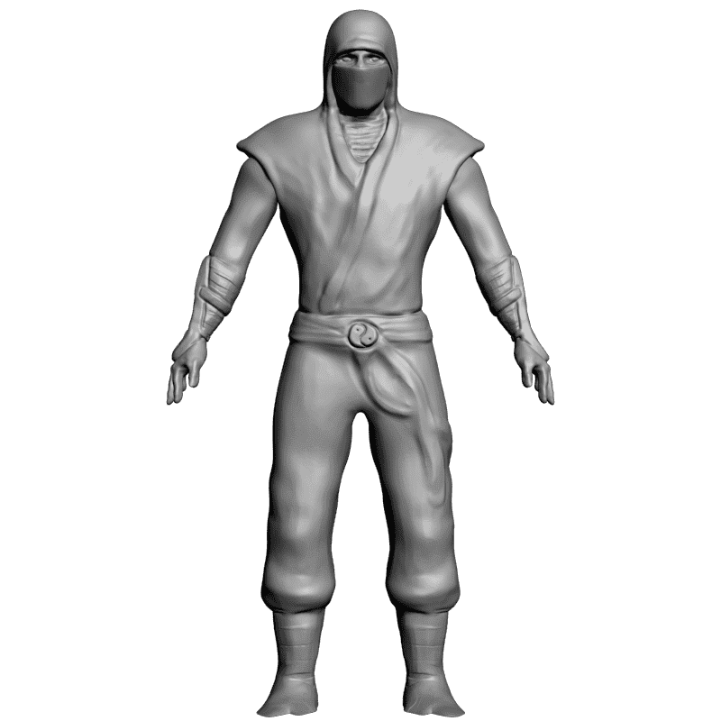 картинка Ниндзя L3-281 3D-STL.COM