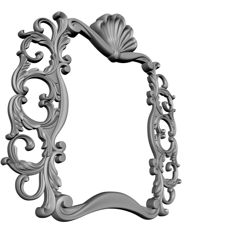 картинка Рама резная D14-399 3D-STL.COM