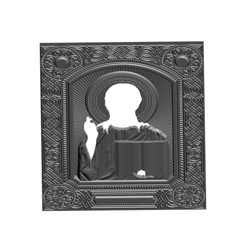 картинка Господь Вседержитель обклады V3-407 3D-STL.COM