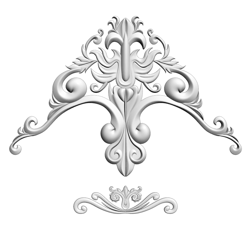 картинка Лепниня D10-242 3D-STL.COM